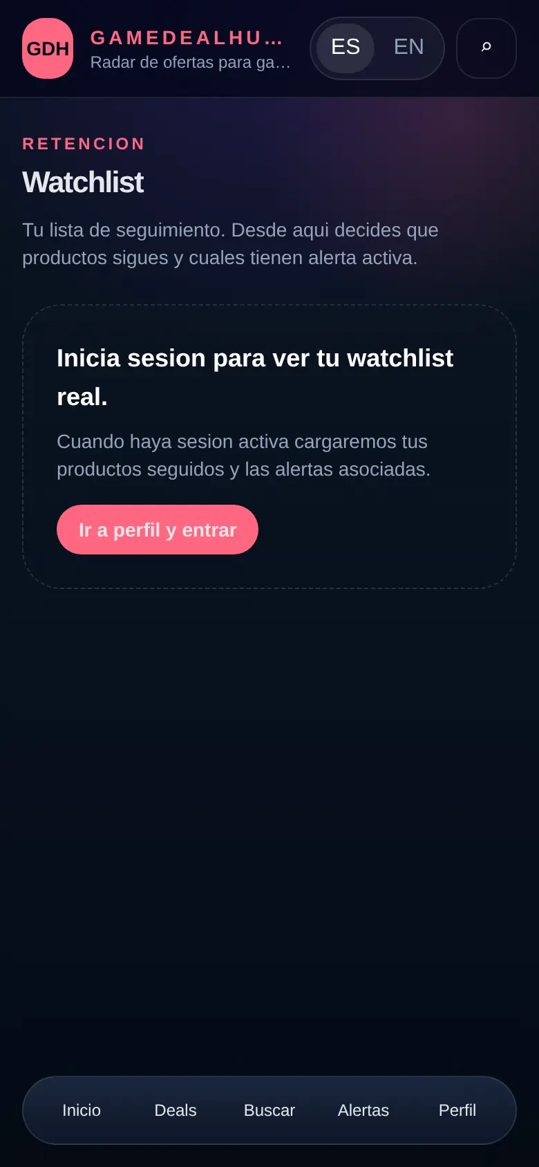 Seguimiento mobile